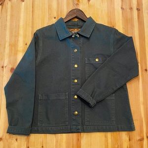 Big Bud Press Dark Emerald Green Work Jacket | P Petite